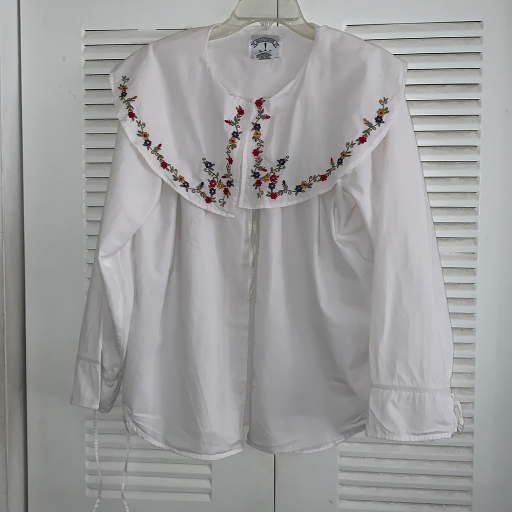 White long sleeve shirt